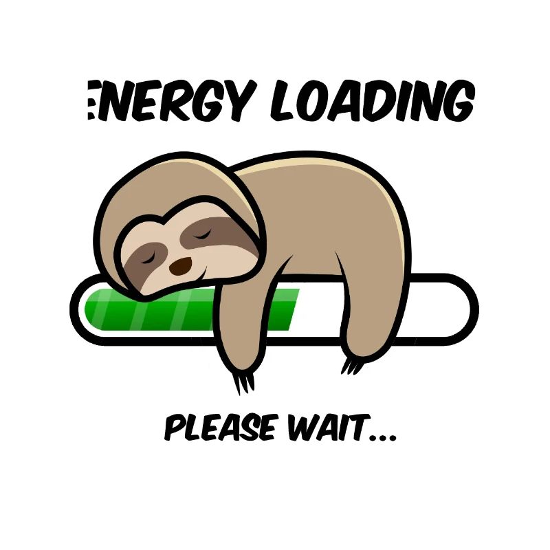 Sloth energy loading... please wait