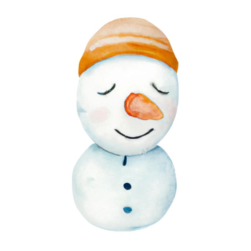 Retro Snowman