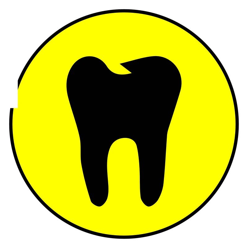 Symbole de l’icône de dent