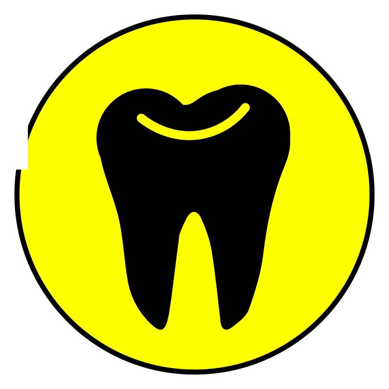 Symbole de l’icône de dent