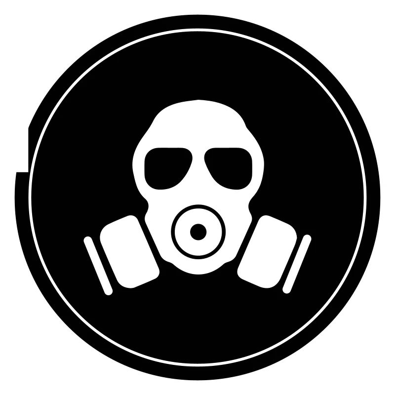 Icône de masque à gaz