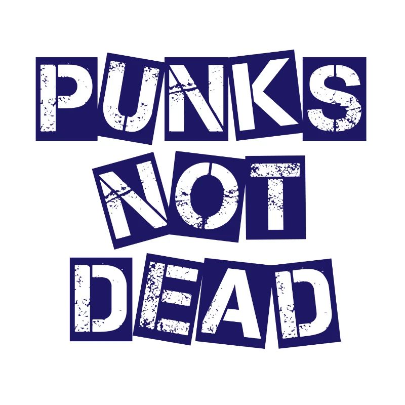 Punks not dead punk rock punk anarchy gift