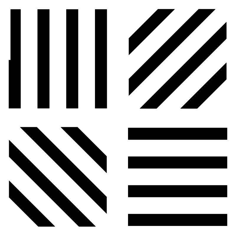 graphic stripe pattern