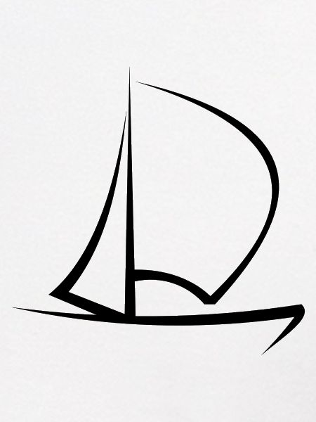 Segeln Segelschiff Segelboot Skizze