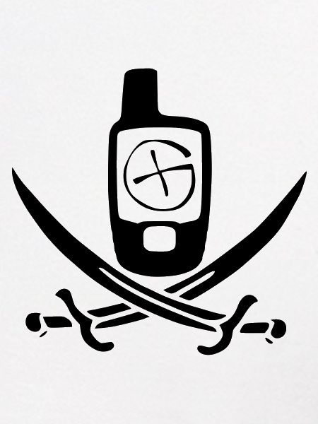 Drapeau pirate de géocaching