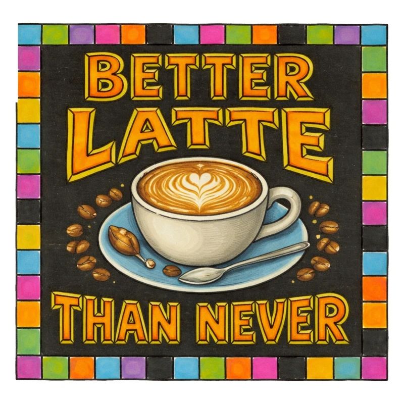 Better Latte Than Never
