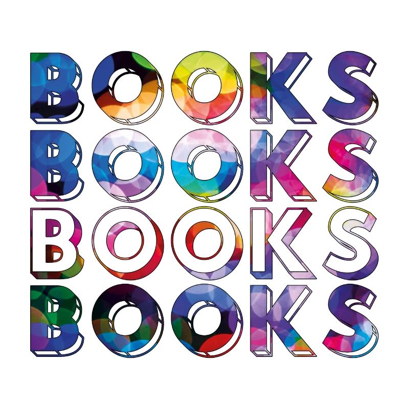 Bücher, Bücher, Bücher, Bücher bunt