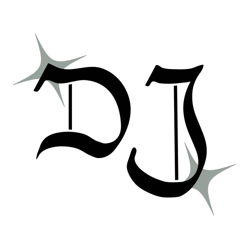 DJ monogram