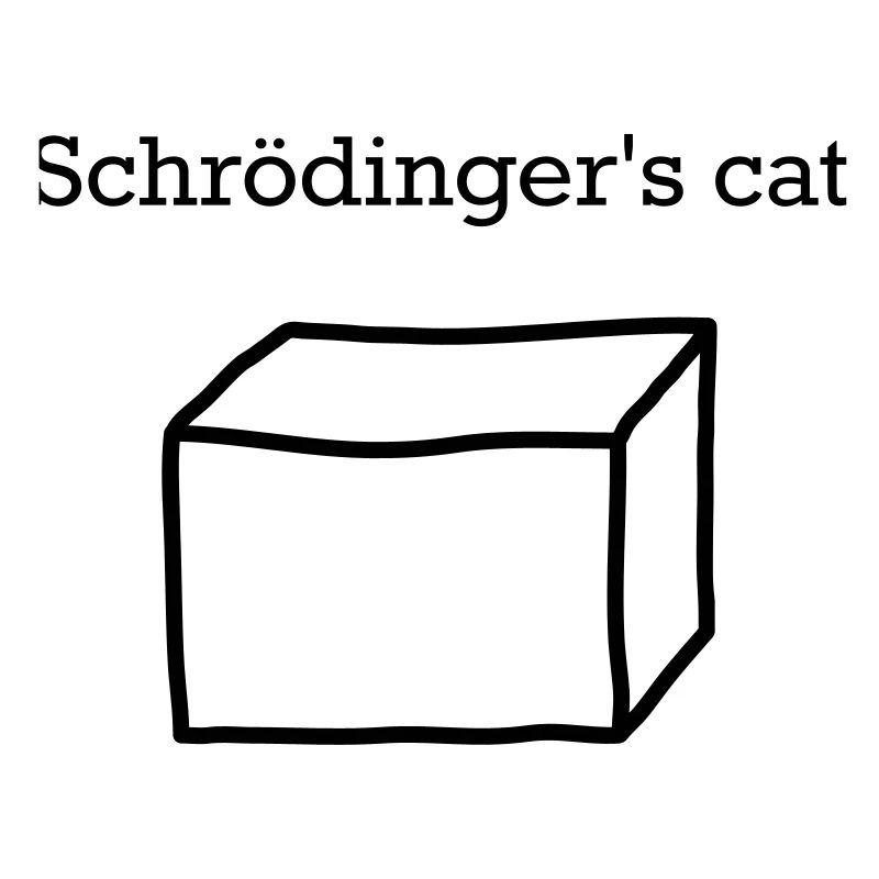 Le chat de Schrödinger – Drôle de nerd de physique quantique