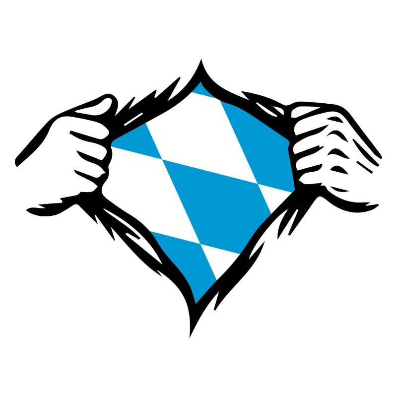 Bavière Drapeau bavarois