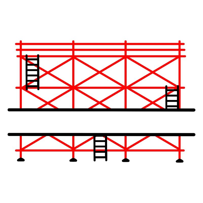 Bannière d’échafaudage pour constructeur d’échafaudages