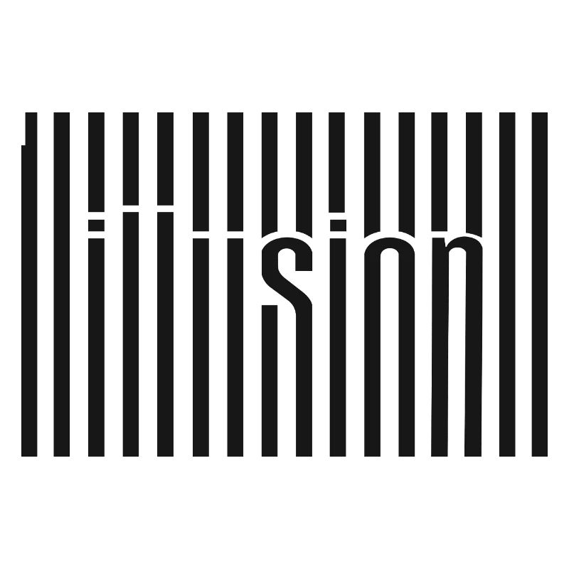 Illusion Barcode Textkunst