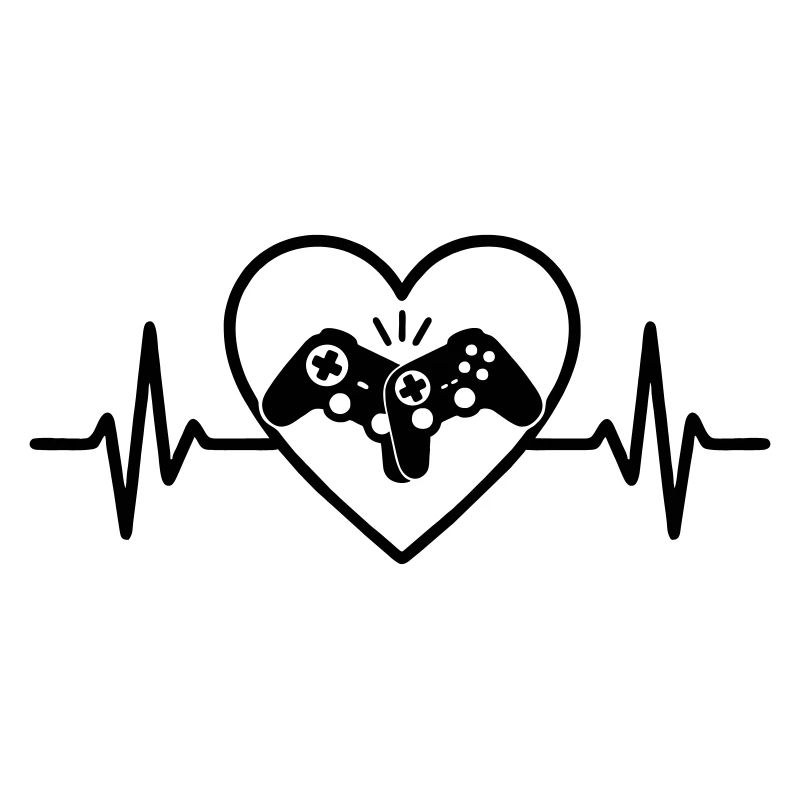 Controller Herz Gamer Liebe Videospiele