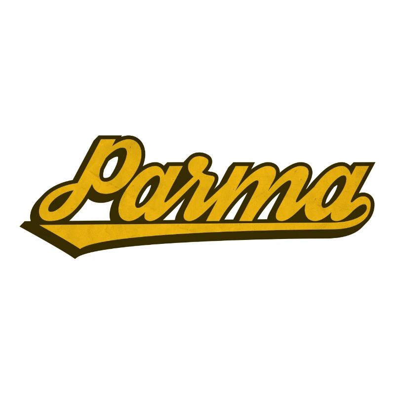 Parma Vintage Script Logo