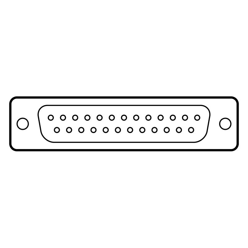 DB 25 Connector Parallel, Printer