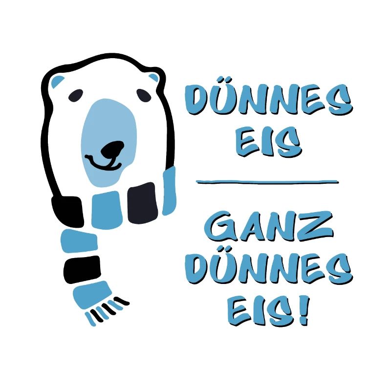 Dünnes Eis - ganz dünnes Eis