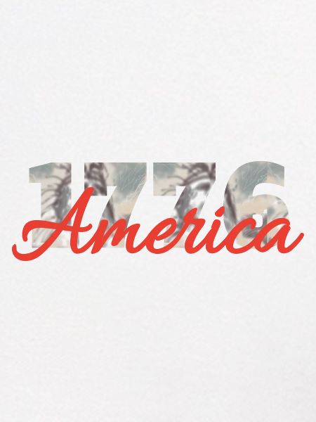 1776 America Script Overlay