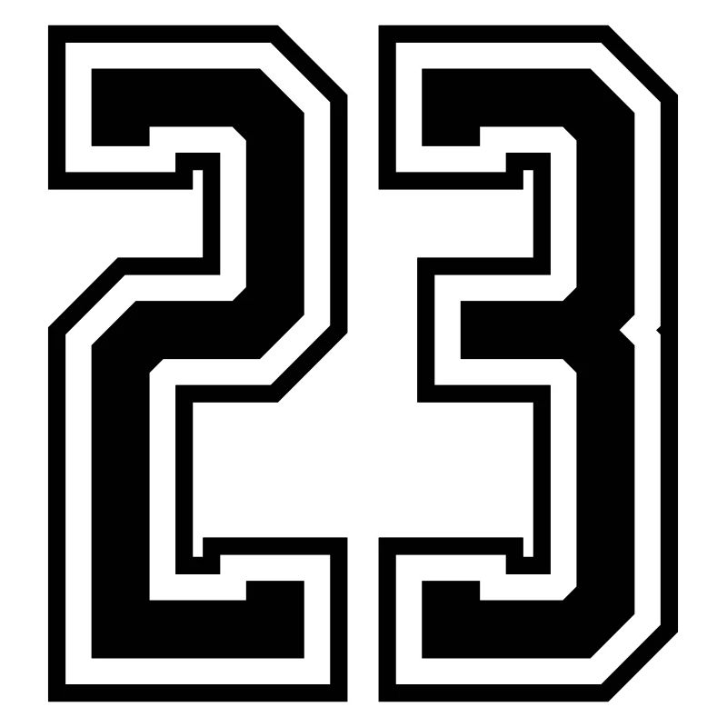 23 Numéro de numéro