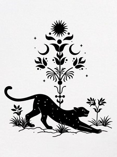 Cosmic Leopard Boho
