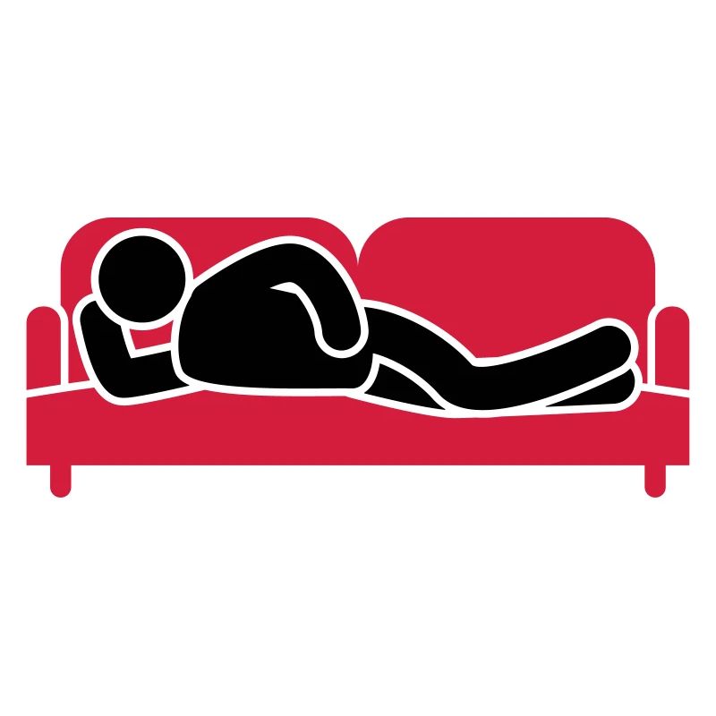 Couch Sleeping Sofa Tired Icon