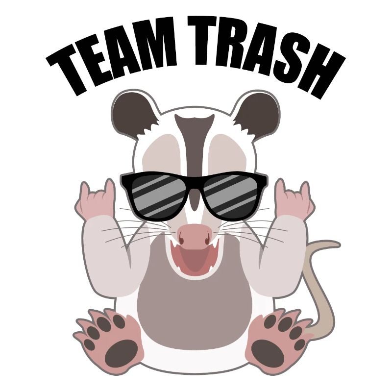 Rocking opossum with a cool factor