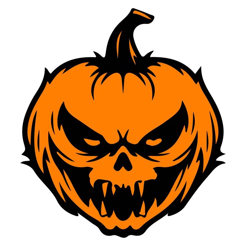Pumpkin grimace Halloween