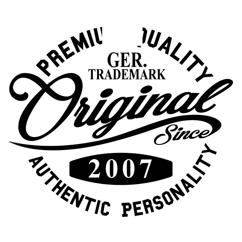 Original Since 2007 Handwriting Premium Quality