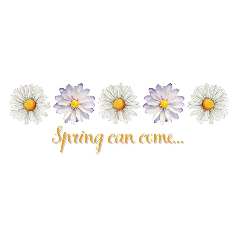 Spring can come...