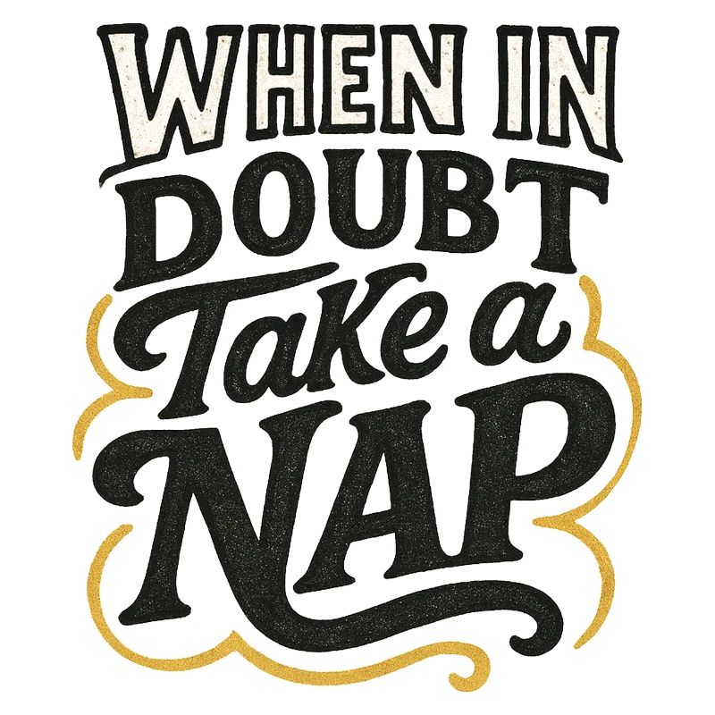 When in Doubt Take a Nap