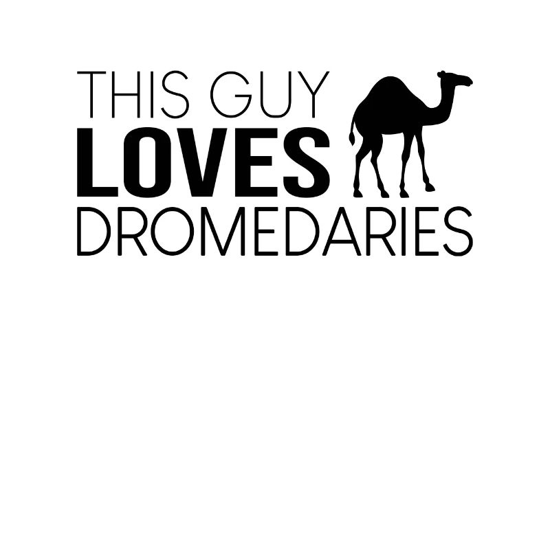 Ce type aime les dromadaires