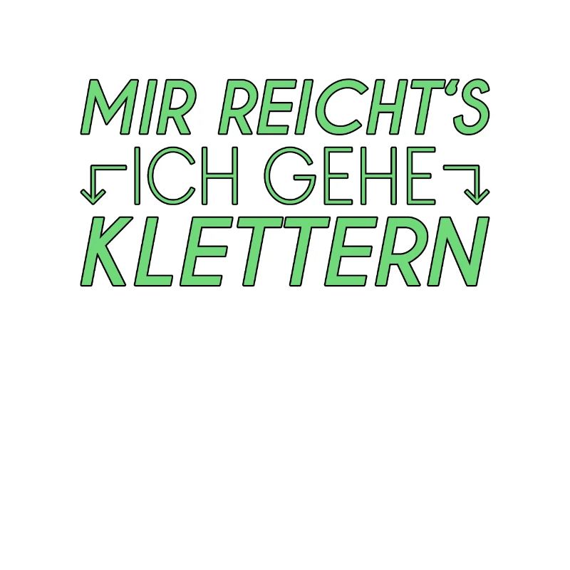 Klettern Spruch