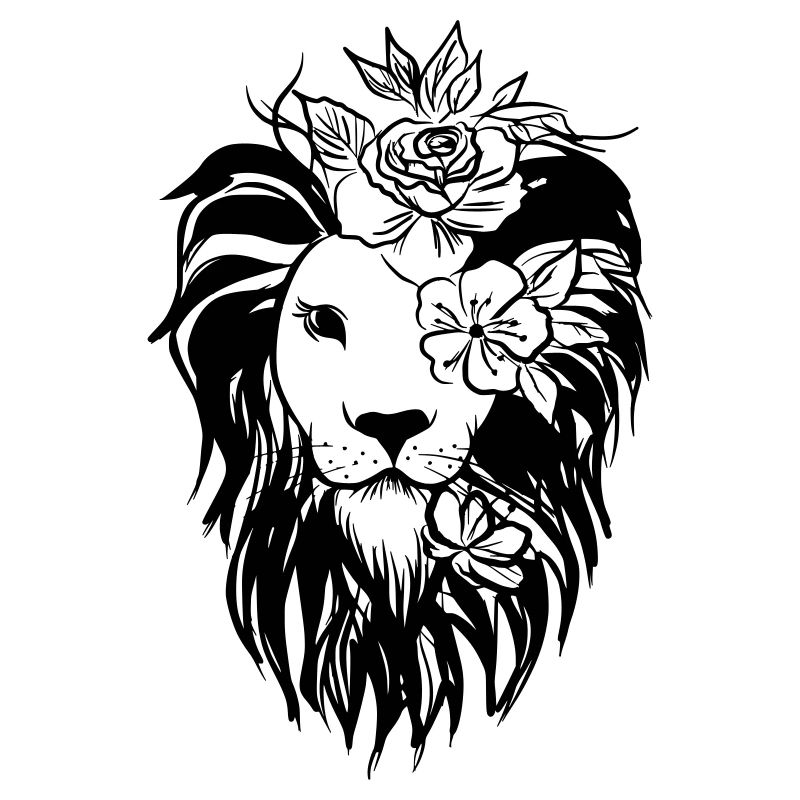 Lion is King Löwe Sternzeichen Geschenk Idee