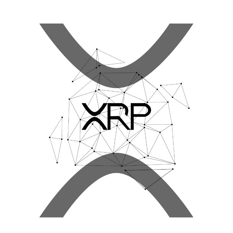 Ripple XRP Cryptocurrency HODL Ripple Logo Networked