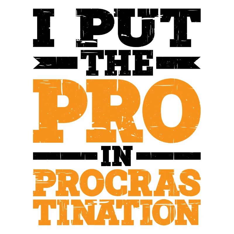 I Put The Pro In Procrastination 4