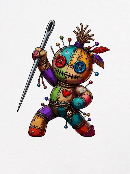 Patchwork Nadelpuppe