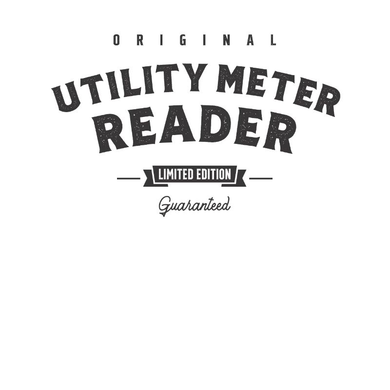 Utility Meter Reader Funny Job Title Profession