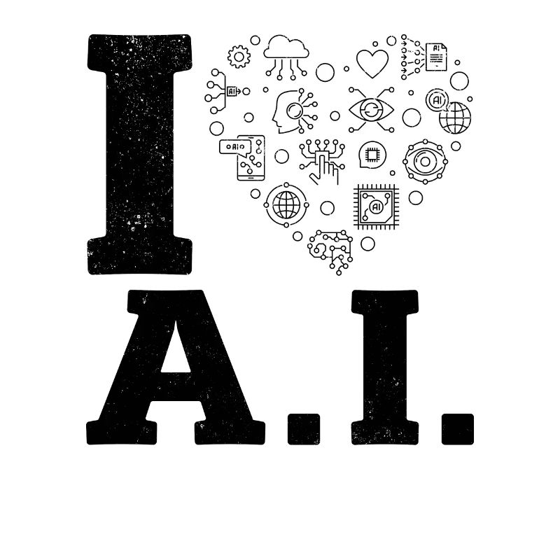 I Love Ai - Artificial Intelligence Machine Learni