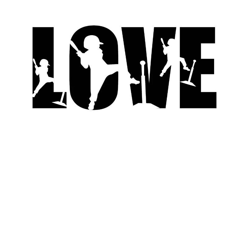 T-Ball LOVE Tee-ball Player Teeball Lover