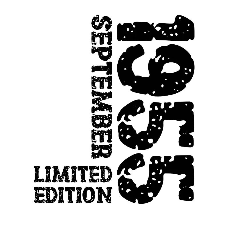 1955 Septembre Edition Limitée 68th Birthday Deco