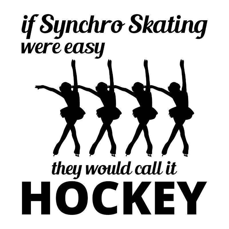 Synchro Synchronized Figure Skating Ice Skater