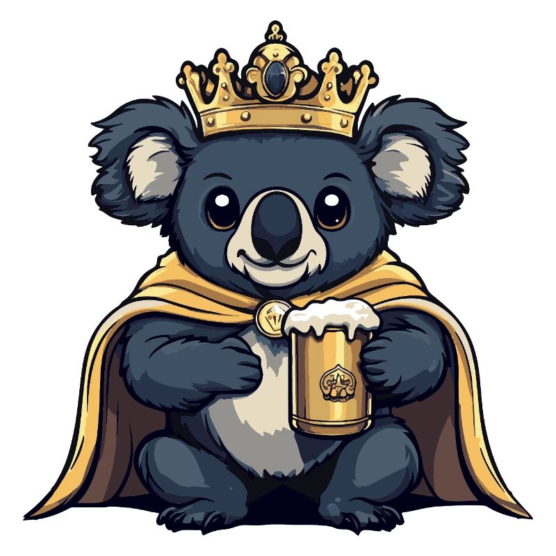 Koala Bier Lustig