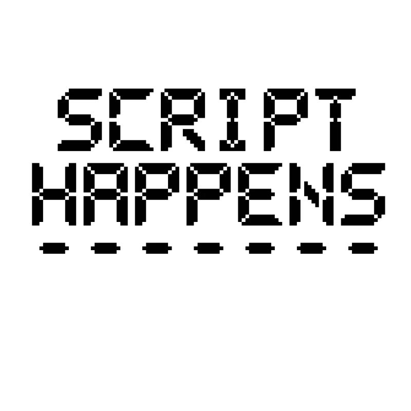 Computer Programming Script Happens Programmer