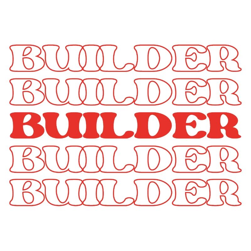 Builder Constructor Maker Carpenter Mason