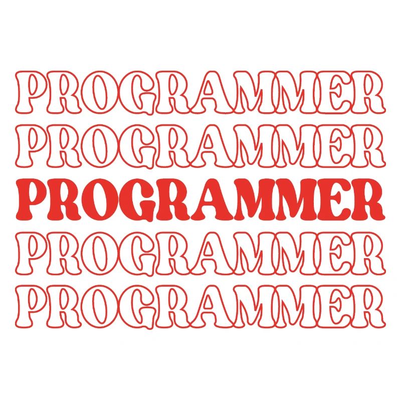 Programmierer, Programmierer, Entwickler, Programmierer, Software-Ingenieur