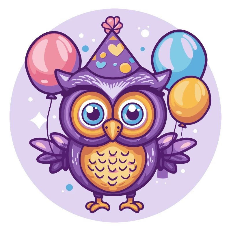 Eule Geburtstag Comic