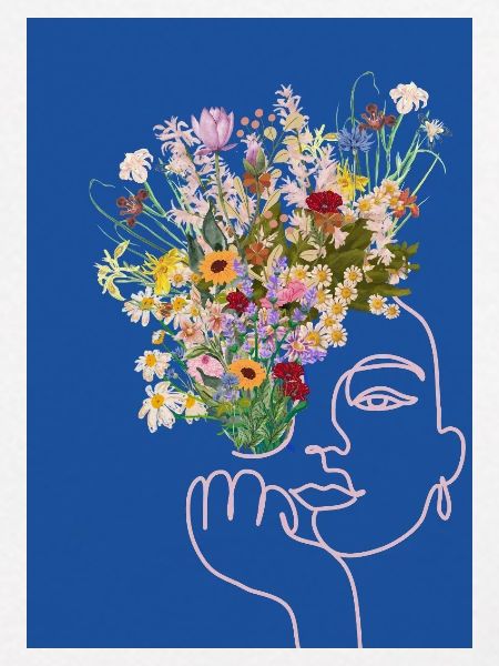 Blumenfrau