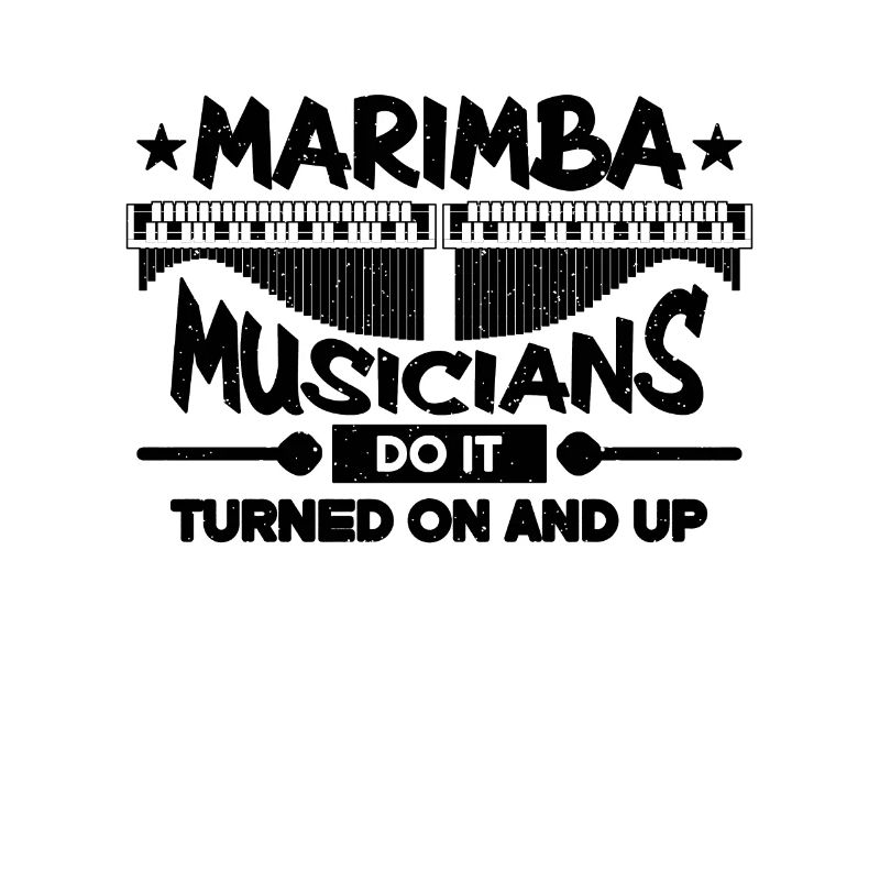 Marimba Musicians Do It Percussion Marimba Player