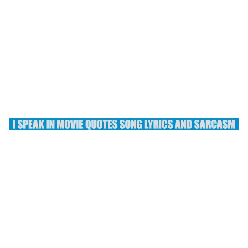 speak lyrics and sarcasm