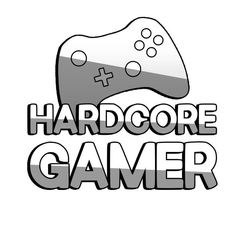 HARDCORE GAMER + Controller - Gaming