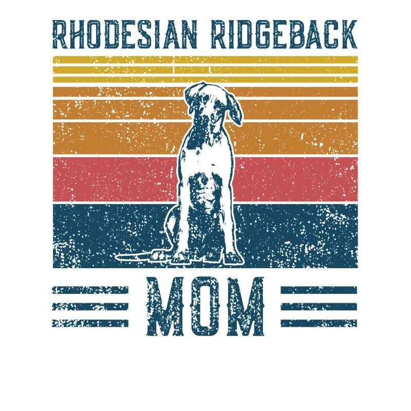 Dog Ridgeback Mom - Vintage Mutter